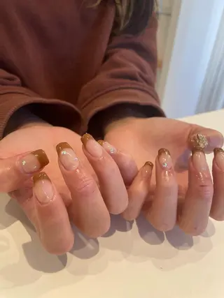 ネイル 束感まつ毛/ネイル/ LED♥KIRARAのマツエク・マツパデザイン