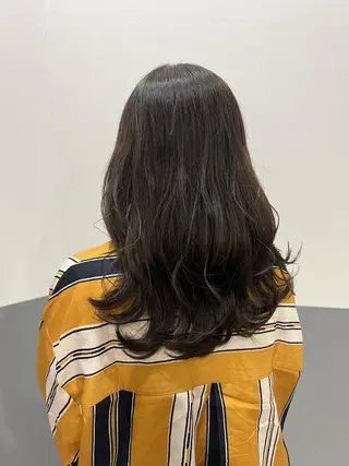 セミロング YOU hair life所属・花森 捺巳のヘアスタイル