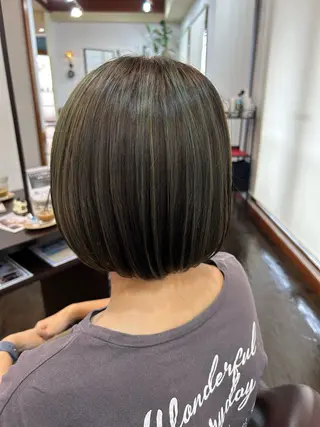 カラー 坂本 瑞季 🤍 髪質改善のヘアスタイル
