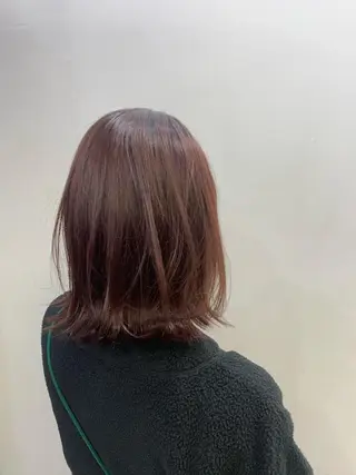 セミロング カラー 🫧nari🫧 谷町 大阪のヘアスタイル