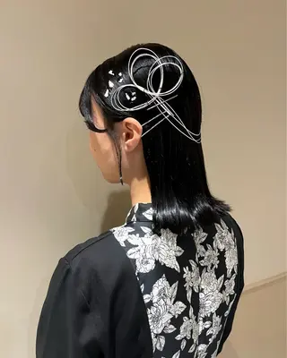 ミディアム カラー ヘアアレンジ 🫧tomoka 透明感カラー🫧のヘアスタイル