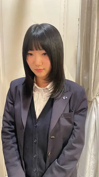 ミディアム { door } Kawasakiのヘアスタイル