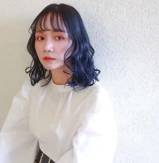 カラー INCE HAIR ひらい なつきのヘアスタイル