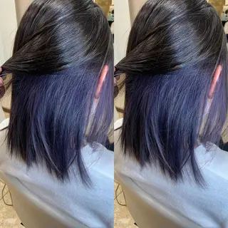 ミディアム カラー ヘアーサロンaxia所属・上田 英樹のヘアスタイル