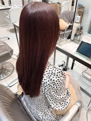 ロング カラー 🦖鶴岡香純🦖 産休中のヘアスタイル