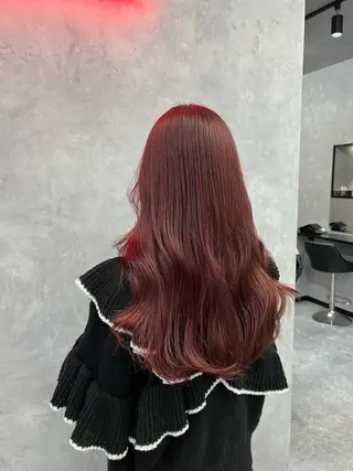 ロング フリーダムマティーニ所属・藤本 翔己のヘアスタイル