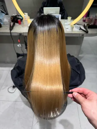 ロング カラー 『タケル』が魅せる✨ 熊本🥇奇跡の美髪のヘアスタイル