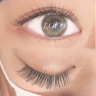 マツエク・マツパ atelier Charmemu所属・𝕋𝕆ℙアイリスト sanaeのマツエク・マツパデザイン