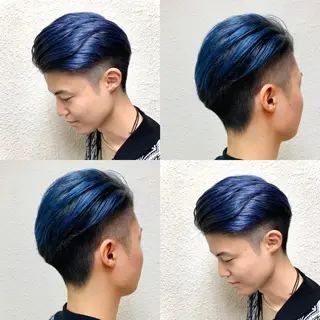 ショート カラー メンズ LAGRECE大阪梅田店所属・美髪矯正・髪質改善 【中村吉孝】のヘアスタイル