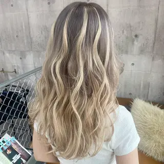 ロング カラー SHURI❤️🔥 中/韓mix ♡のヘアスタイル