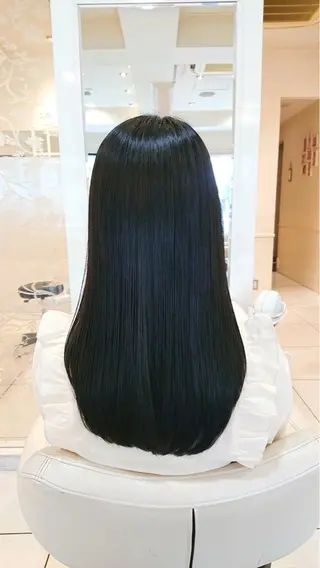 ロング パーマ 新規モデル🦋 千田りえのヘアスタイル