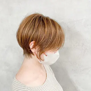 ショート カラー 🎁無料カットカラー 📷撮影モデル募集✨のヘアスタイル