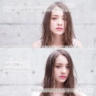 ロング カラー ヘアアレンジ 髪質改善/艶髪 🫧高橋湧也のヘアスタイル