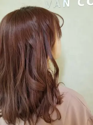 ミディアム 吉田 恒のヘアスタイル