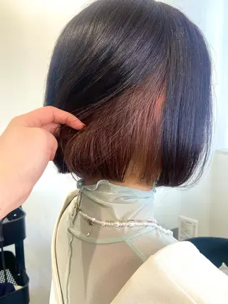 ショート カラー 🪽似合わせカラー RENA.🪽🩶のヘアスタイル