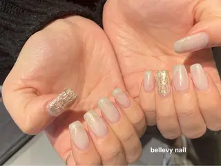 ネイル bellevy所属・藤原 はずきのネイルデザイン