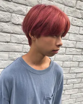 ショート カラー メンズ 7Bridge所属・ハッシュカット 小西貫太のヘアスタイル