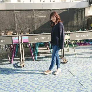 セミロング Roji 米田 真一のヘアスタイル