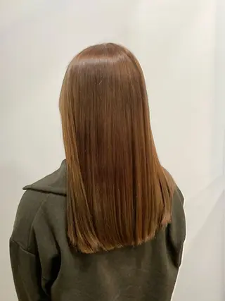セミロング 齋藤 隼之介のヘアスタイル