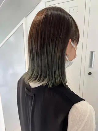 ミディアム カラー 🎀ハイトーン/レイ ヤー/Reina🎀のヘアスタイル