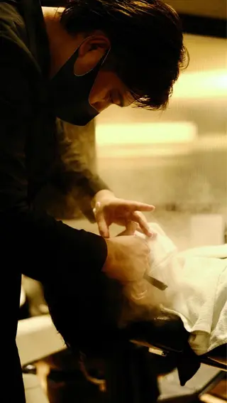 ショート メンズ メンズ眉毛ワックス 青山英憲のヘアスタイル