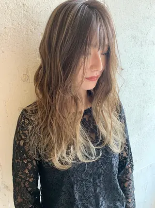 ロング カラー 🎈馬場佑馬/ スパイラルパーマ🎈のヘアスタイル