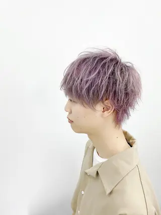 ショート カラー メンズ 大橋 拓巳のヘアスタイル
