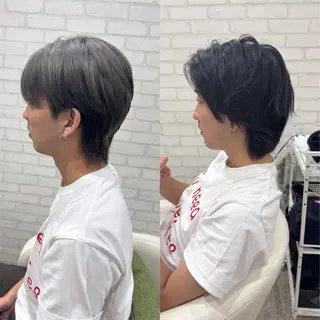 ショート メンズ Real me　京都 四条烏丸ドゥエ店所属・タナカ｜ 京都美容師のヘアスタイル