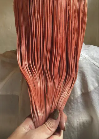 ロング 🫧艶ハイトーン ブリーチ🫧シモのヘアスタイル