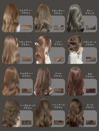 ミディアム カラー sand 池袋所属・sand🎀 似合わせカット♡桃花のヘアスタイル