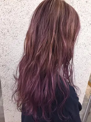 セミロング カラー ヘアアレンジ ✨ハイクオリティ✨ 山本香也のヘアスタイル