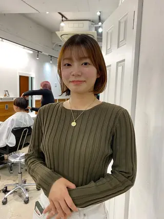 ショート カラー 🤎カット/ブリーチ /縮毛矯正/大宮🤎のヘアスタイル