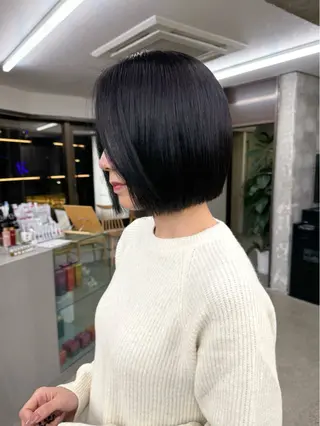 ショート カラー グレージュ/レイヤー /ボブ/moyu🎀のヘアスタイル