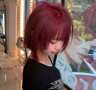 カラー Mikoto /透明感カラーのヘアスタイル
