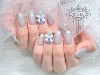 ネイル Nail Salon Ricel所属・WAKANA ‎𖤐 ̖́-‬のネイルデザイン