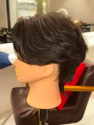 ミディアム メンズ ウォーレントリコミ ニューヨーク所属・メンズ特化 北爪 龍一のヘアスタイル