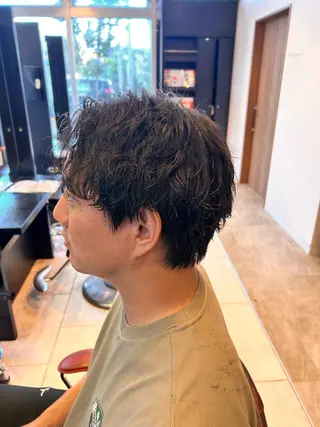 パーマ メンズ EARTH大宮宮原店所属・🔥メンズ特化🔥 rikuのヘアスタイル