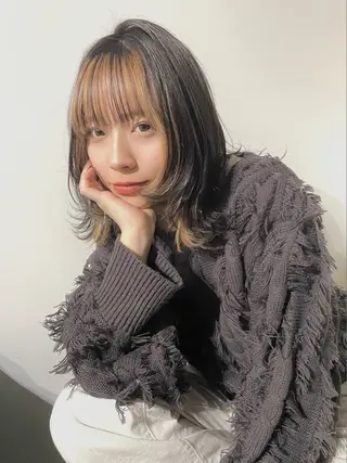 カラー La fith hair ray所属・韓国パーマ×ブリー チカラー/KAITOのヘアスタイル
