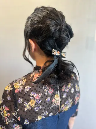 ヘアアレンジ K Harukaのヘアスタイル