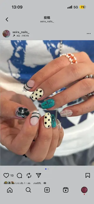 ネイル nail seira♡のネイルデザイン