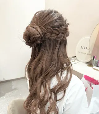 ヘアアレンジ Mila Makiのヘアスタイル