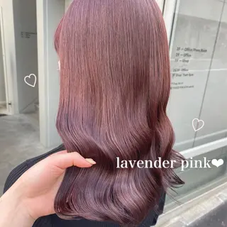 セミロング ブリーチなし暖色 💗AKARI💗のヘアスタイル