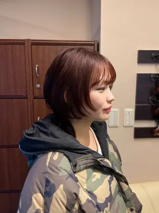 ミディアム カラー 💎森 ハリス誠一💎のヘアスタイル