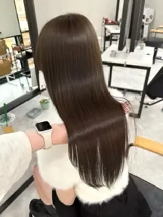ロング カラー 色落ちまで可愛く✨ モテカラー別所好葉のヘアスタイル