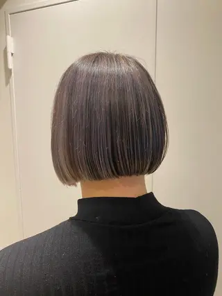 ショート カラー kawabe maikoのヘアスタイル