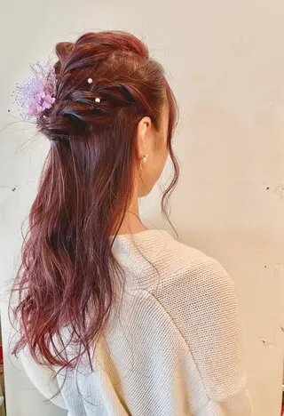 ヘアアレンジ 長谷川 華奈子のヘアスタイル