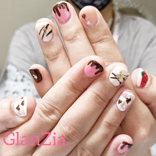 ネイル 南流山 ネイルサロン グランツィア のネイルデザイン