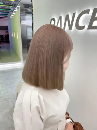 カラー トレンドグレージュ 🩶渋谷FRUITSのヘアスタイル