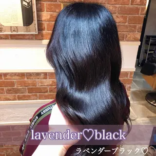 セミロング カラー 縮毛矯正/ 髪質改善/浅見拓哉のヘアスタイル