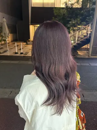 ロング カラー SEPT.所属・キラ/ ブリーチモデル募集中のヘアスタイル